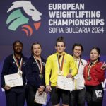 ‚Тяжелоатлетка Камила Конотоп в третий раз завоевала три медали на чемпионате Европы