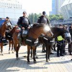 Силовики потренировались на “Олимпийском” усмирять хулиганов