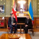 Зеленская в Лондоне встретилась с главой МИД Британии