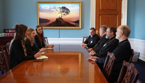 Глава УГКЦ встретился с конгрессменами США