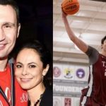 Экс-жена Кличко показала их 18-летнего сына-баскетболиста и похвасталась его достижениями