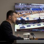 Зеленский выступил на заседании Европейского совета