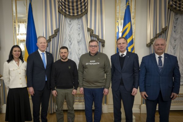 Зеленский обсудил с делегацией парламента Эстонии подготовку безопасного соглашения