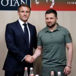 Зеленский обсудил с Макроном предстоящую встречу в Украине