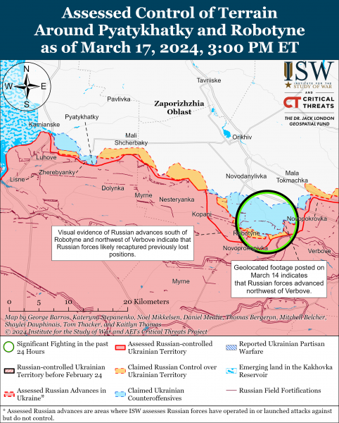  Авдеевки и Донецка: карты ISW 