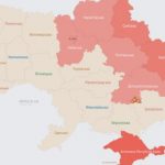 В Киеве и ряде областей объявлена воздушная тревога из-за угрозы баллистики