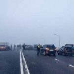 Во Львове столкнулись 27 автомобилей