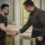 Зеленский встретился с новым министром обороны Литвы