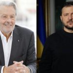 88-летний Ален Делон получил от Владимира Зеленского важную награду Украины