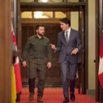 Зеленский поблагодарил Трюдо за лидерство Канады в коалиции за возвращение украинских детей