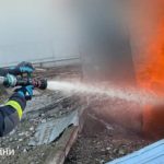 В Харькове после обстрела горят жилые дома, есть пострадавший