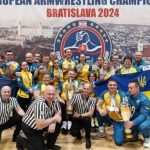 Женщины из сборной Украины из пара армрестлинга взяли золото на чемпионате Европы