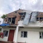 На Днепропетровщине обломки “Шахедов” повредили дом и ЛЭП