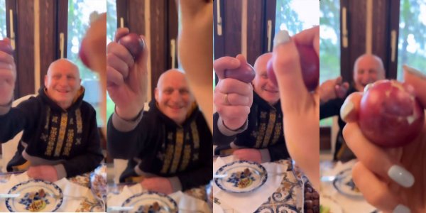 
Оля Полякова показала, как с мужем и дочерью устроила "битву" пасхальными яйцами
