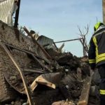 Киевщина: от обломков ракеты повреждены 6 многоэтажек, два человека ранены