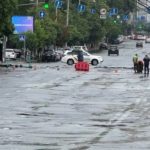 Киев накрыл мощный ливень: затоплены ТЦ, проспекты, на дорогах пробки (видео)