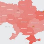 По всей Украине снова раздается воздушная тревога из-за взлета МиГ