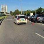 В Киеве обрушилась часть Воздухофлотского путепровода