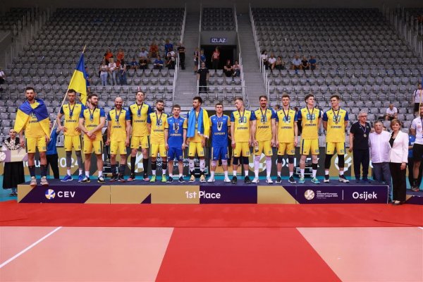  Украины в Золотой Евролиге по волейболу Новости компаний 