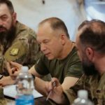 Сырский посетил учебный центр, где тренируют мобилизованных