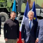 Зеленский встретился с министром вооруженных сил Франции