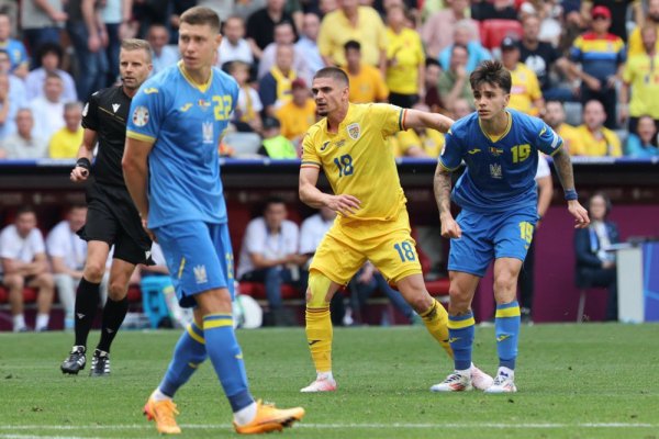 Евро-2024: Украина без шансов уступила Румынии в своем стартовом матче 