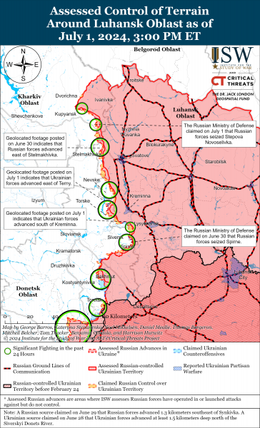  Бой в Сумской области. Пока неясно, будет ли новое наступление россиян: карты ISW 