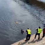 В Киеве из Днепра вытащили тело новолуния, который накануне сорвался с канатного аттракциона