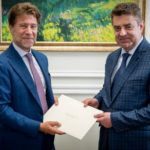 В МИД приняли копии верительных грамот у нового посла Италии в Украине