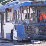 Россияне атаковали Херсонэлектротранс: повреждены здания и троллейбусы