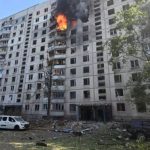 Зеленский показал последствия удара России по Харькову