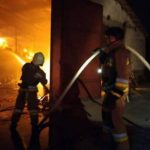 Из-за обломков “Шахедов” горело предприятие на Николаевщине