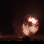 В Тверской области России из-за атаки беспилотника горит склад боеприпасов: население эвакуируют