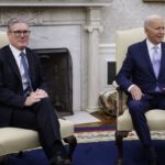 Байден и Стармер обсудят в Вашингтоне поддержку Украины