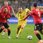 Первоклассный дебютант и гол Мудрика: как Украина обыграла Грузию в Лиге наций