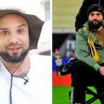 Раненый на фронте звезда “Лиги смеха” Розовый на кресле колесном появился на футбольном матче