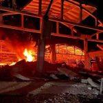 Росіяни прицільно вдарили С-300 по ангару із зерном на Харківщині