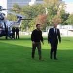 Зеленский прибыл на встречу с Шольцом