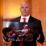 Усик и Фьюри провели первую пресс-конференцию перед реваншем