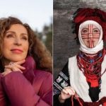 Надежда Матвеева в оригинальной вышиванке и ожерелье превратилась в куклу-мотанку