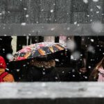 Некоторые регионы Украины начали засыпать снегом (фото, видео)