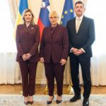 Зеленская приехала с визитом в Словению и встретилась с президентскими супругами