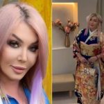 Ирина Билык показалась в Токио и примерила традиционное японское кимоно