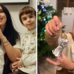 Джамала показала, как с сыновьями оригинально украсила елку огромным бантиком