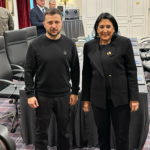 Украинцы всегда будут на стороне грузинского народа – Зеленский встретился с Зурабишвили в Париже