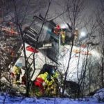В аварии автобуса в Норвегии с пассажирами из восьми стран погибли три человека