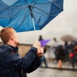 В понедельник в Украине дожди и сильный ветер