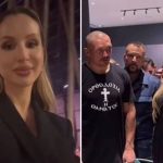 Лобода неожиданно встретилась с Усиком после боя с Фьюри и показалась с трофеем: “Мы победили”