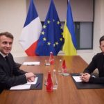 Зеленский поговорил с Макроном об укреплении позиций Украины