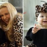 Лилия Ребрик очаровала подросшей 9-месячной дочерью в ярком леопардовом образе